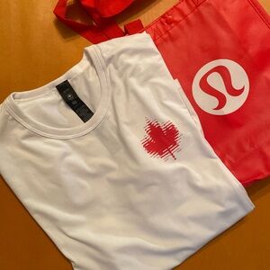 Lululemon athletica Official Olympic White Tee XS